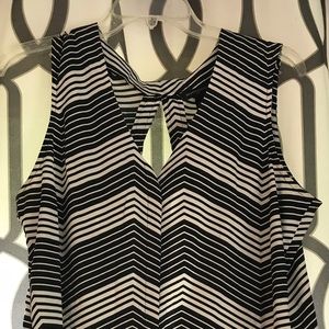 Banana Republic open back blouse